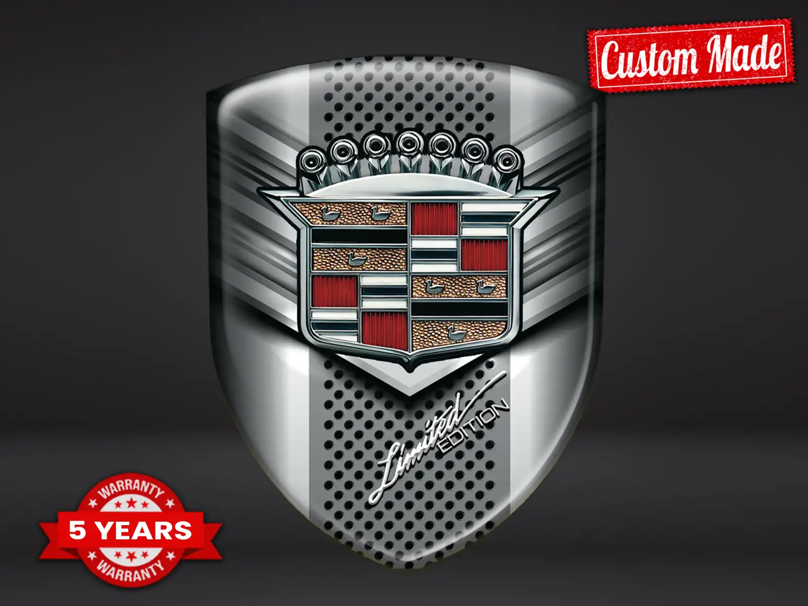 Cadillac Badges Automobile Pro Max Durable Design Stylé ST